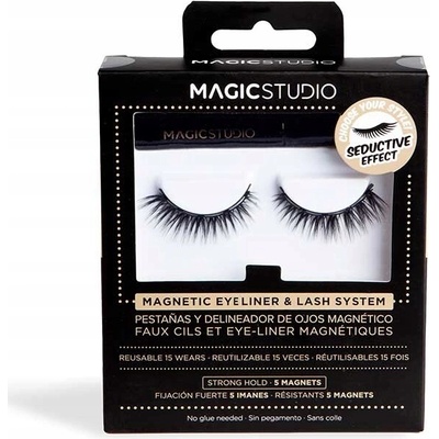 MAGIC STUDIO MAGNETIC Svůdný efekt Magnetické řasy + oční linky
