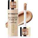 Dermacol Vysoko krycí make-up a korektor Infinity Multi-Use Super Coverage Waterproof Touch 04 Bronze 20 g