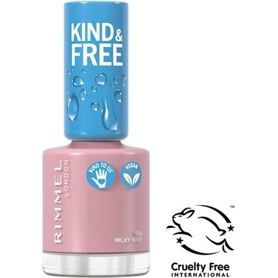 Rimmel London Kind & Free lak na nehty 154 Milky Bare 8 ml – Zboží Dáma