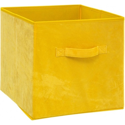 5five Simply Smart úložný box Soft 31 x 31 x 31 cm žltá