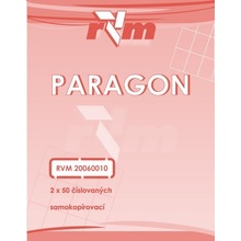 RVM 20060010 Paragon daňový doklad NCR - čísl.