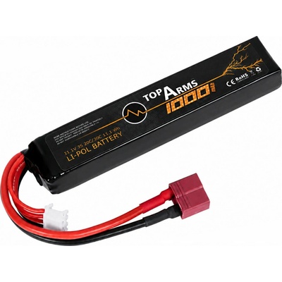Li-Pol akumulátor TopArms 11,1V 1000mAh 20/30C DeanT