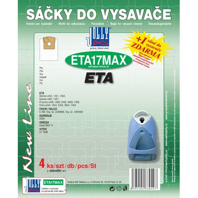 JOLLY - Filtry ETA17 MAX Pro ETA textilní 4ks