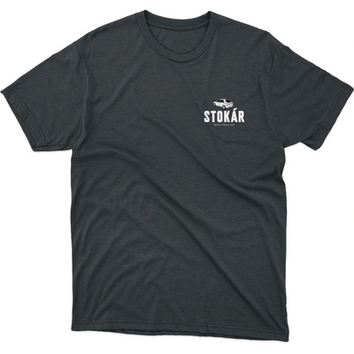 Kvalitný Slang tričko Stokár čierne