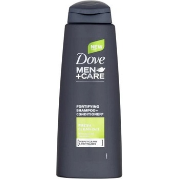 Dove Men+Care FreshClean 2v1 šampón 400 ml