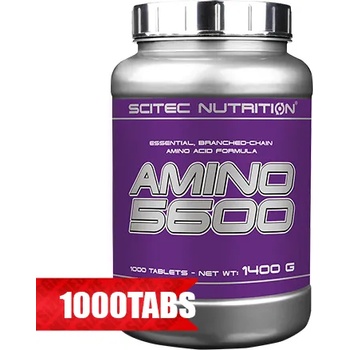 Scitec Nutrition Аминокиселина Scitec Nutrition Amino 5600, 1000 таблетки
