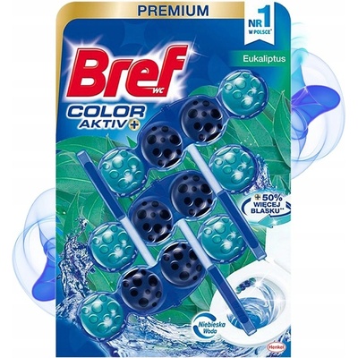 Bref WC blok Blue Aktiv Eucalyptus 3 x 50 g