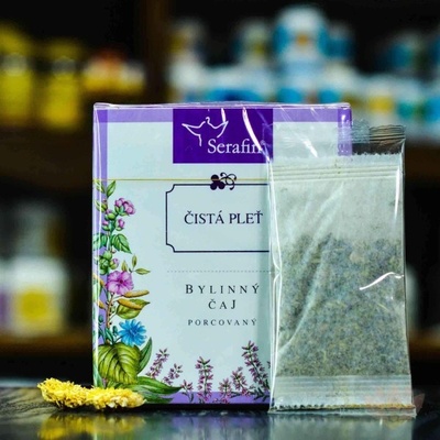 Serafin byliny Čistá pleť bylinný čaj porcovaný 250 ml