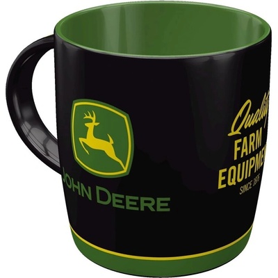 Hrnček John Deere Logo Black 330 ml