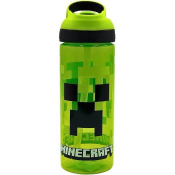 Character HOX Licensed 600ml Atlantic Water Bottle Minecraft or Pokemon - Minecraft
