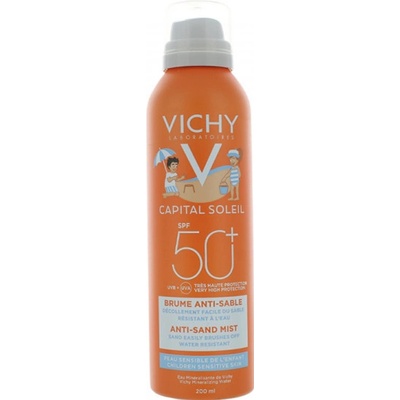 Vichy Idéal Soleil dětský spray odpuzující písek SPF50+ 200 ml