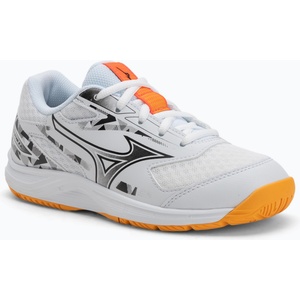 Mizuno Детски обувки Mizuno Stealth Star 3 white/fiery coral 2/citrus