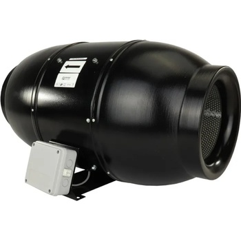 Image 1 of Dalap Тих тръбен метален вентилатор с превключвател на скоростта Ø 200 мм (3075)