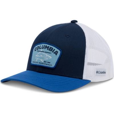 Columbia Детска шапка с козирка Columbia Kid's Columbia Youth Snap Back Cap - Collegiate Navy / Mountain Blue / White - размер One Size (904-3954-0711)