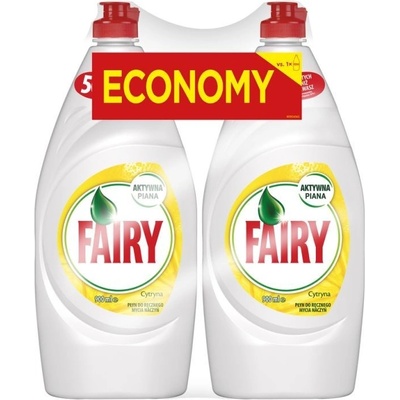 Fairy Jar saponát Duo Lemon 2 x 900 ml