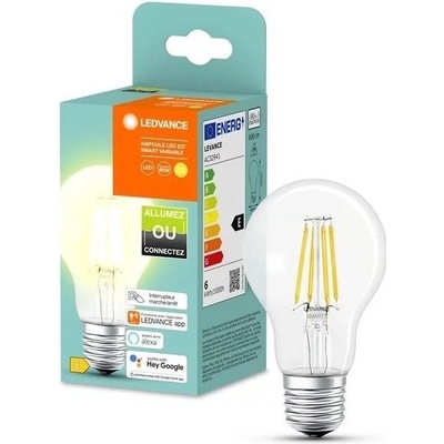 Ledvance LED Stmívatelná žárovka SMART+ A60 E27/6W/230V 2700K – Zboží Mobilmania