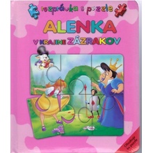 Alenka v krajine zázrakov + 6 puzzle