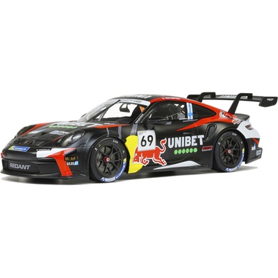 Carrera Ixo Porsche 911 GT3 Cup 69 Kalle Rovanperä Porsche Cup Benelux 2024 Models 1:18