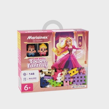 Marioinex Мини вафлен конструктор Marioinex " Кула на фантазиите" , 148 части