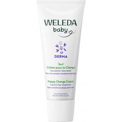 Weleda Derma krém 3v1 pro péči o pokožku při přebalování 50 ml