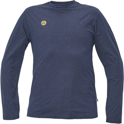 Cerva NOYO ESD LS tričko s dlouhým rukávem navy XL