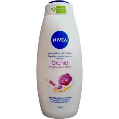 Nivea Orchid and Cashmere Extract sprchový gél 750 ml
