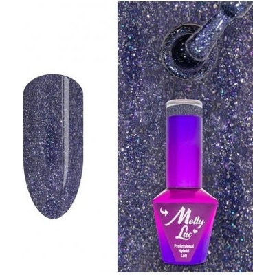 Molly Lac gél lak 387 Spumante Fialová 5 ml