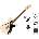 Squier Affinity Series Telecaster Thinline LRL Premium SET Olympic White Електрическа китара