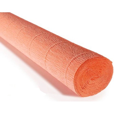 Italský krepový papír Cartotecnica Rossi 180g (50 x 250cm) - lososová 617