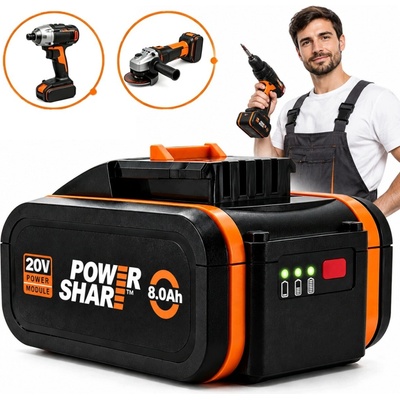 Worx WA3572 20V, 2,5 Ah