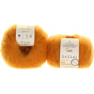 Gazzal Super Kid Mohair 64423 medová