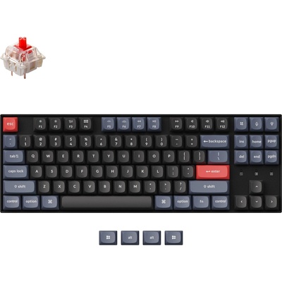 Keychron K8 Pro White QMK/VIA TKL K Pro Brown Switch (K8P-P4)