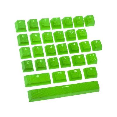 Капачки за механична клавиатура Ducky Green 31-Keycap Set Rubber Backlit Double-Shot US Layout (DKSA31-USRDGNNO1)