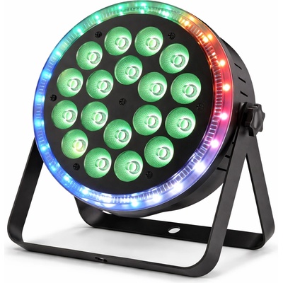 CREE Lights Led Цветен Диско прожектор с 18 диода / Дискотечна лампа