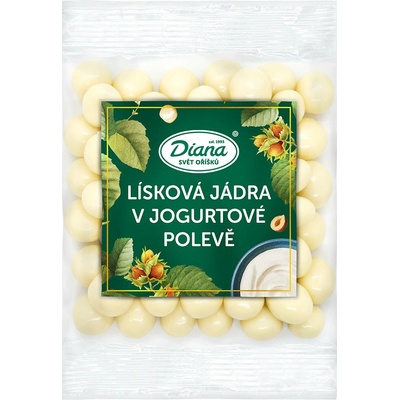 Diana Company Lieskové jadrá v jogurtovej poleve 100 g