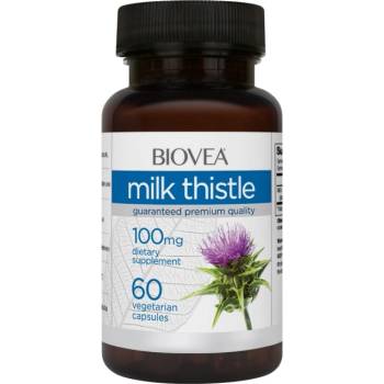 Image 1 of BIOVEA Milk Thistle 100 mg [60 капсули]
