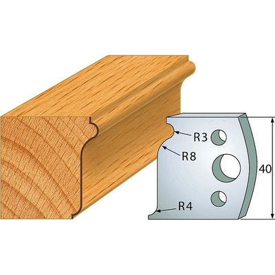 IGM profil 110 - pár nožů 40x4mm SP