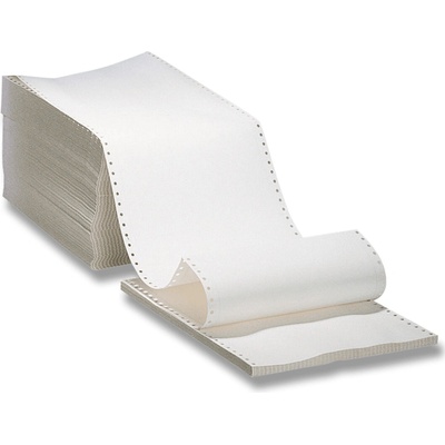 Tabelační papír - 24 cm 1+0 s oddělitelnou perforací, výška 12 palců – Zboží Mobilmania