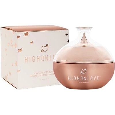 High On Love telové maslo Cannabis 200 ml