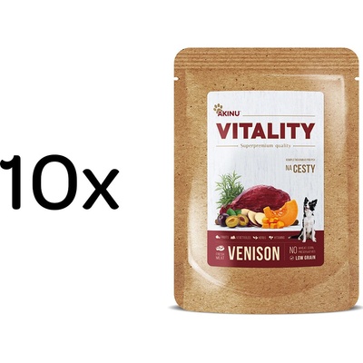 Akinu Vitality Zvěřinová 10 x 150 g