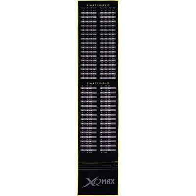 XQ MAX DART MAT FINISHES 60 cm černo-zelená