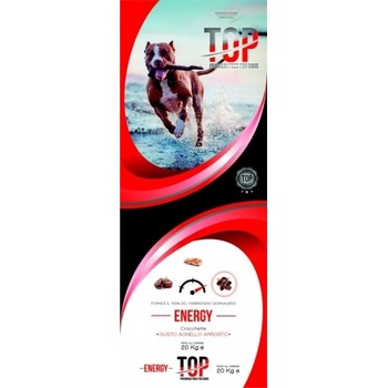 Top Dog - Energy - Суха високо енергийна храна за израснали кучета с агнешко и говеждо 20 кг