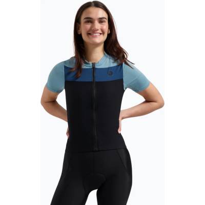 Rogelli Core Block Black/Blue/Dark Blue dámský