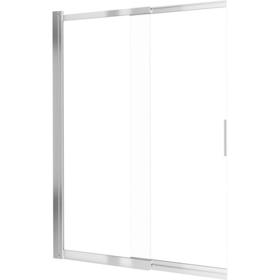 DEANTE - Prizma chróm Vaňová zástena, 100x140 cm KTJ_073R