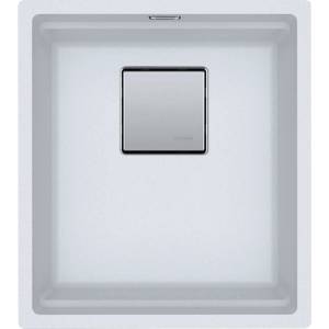 Franke Kubus 2 - Мивка от фрагранит KNG 110-37, 41x46 см, бяло-лед 125.0672. 041 (125.0672.041) Мивка за вграждане