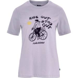 Fjällräven Hoja Iväg T-shirt W Размер: M / Цвят: лилав