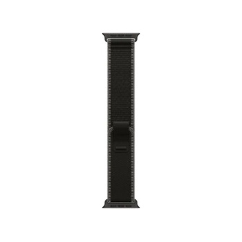 Apple Watch 49mm Loop: Black/Charcoal Trail Loop - S/M - Black Titanium Finish (mg9t4zm/a)