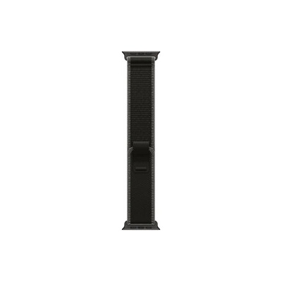 Apple Watch 49mm Loop: Black/Charcoal Trail Loop - S/M - Black Titanium Finish (mg9t4zm/a)