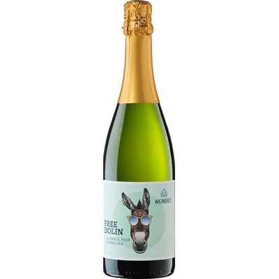Weinbiet FreeDolin nealkoholické 0% vol 0,75 l (čistá fľaša)