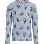icebreaker Детски термоактивен суитшърт Icebreaker Merino 200 Oasis Crewe Bear Tour Zinc Blue/Aop